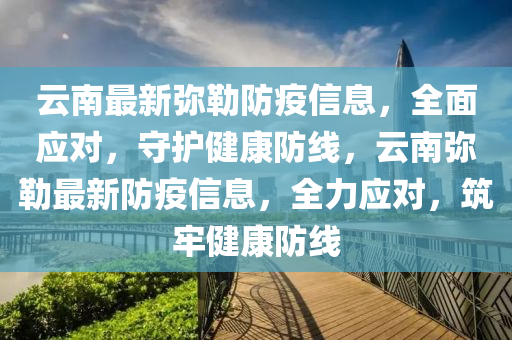 云南最新彌勒防疫信息，全面應(yīng)對，守護(hù)健康防線，云南彌勒最新防疫信息，全力應(yīng)對，筑牢健康防線液壓動力機(jī)械,元件制造
