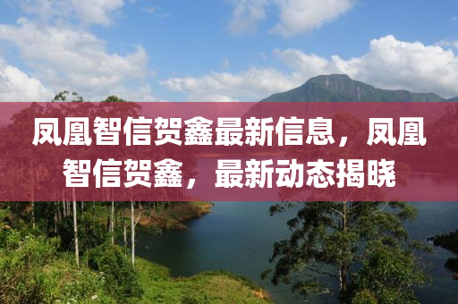 鳳凰智信賀鑫最新信息，鳳凰智信賀鑫，最新動態(tài)揭曉