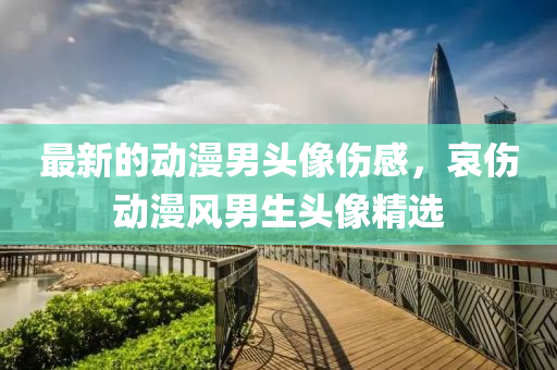 最新的動漫男頭像傷感，哀傷動漫風(fēng)男生頭像精選