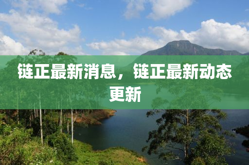 鏈正最新消息，鏈正最新動(dòng)態(tài)更新液壓動(dòng)力機(jī)械,元件制造