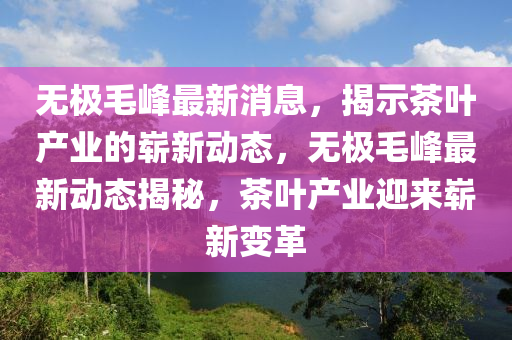 無(wú)極毛峰最新消息，揭示茶葉產(chǎn)業(yè)的嶄新動(dòng)態(tài)，無(wú)極毛峰最新動(dòng)態(tài)揭秘，茶葉產(chǎn)業(yè)迎來(lái)嶄新變革