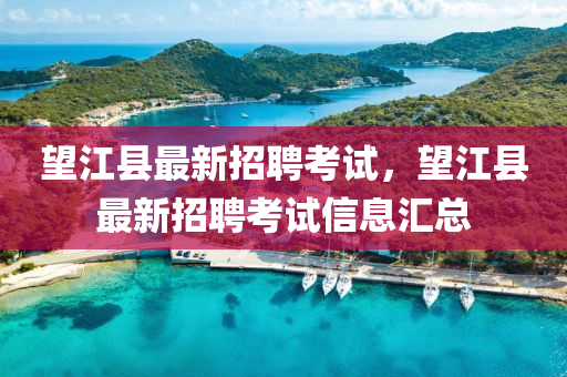 望江縣最新招聘考試，望江縣最新招聘考試信息匯總液壓動力機(jī)械,元件制造