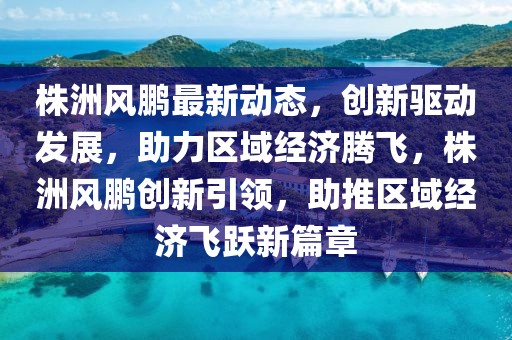 株洲風(fēng)鵬最新動(dòng)態(tài)，創(chuàng)新驅(qū)動(dòng)發(fā)展，助力區(qū)域經(jīng)濟(jì)騰飛，株洲風(fēng)鵬創(chuàng)新引領(lǐng)，助推區(qū)域經(jīng)濟(jì)飛躍新篇章