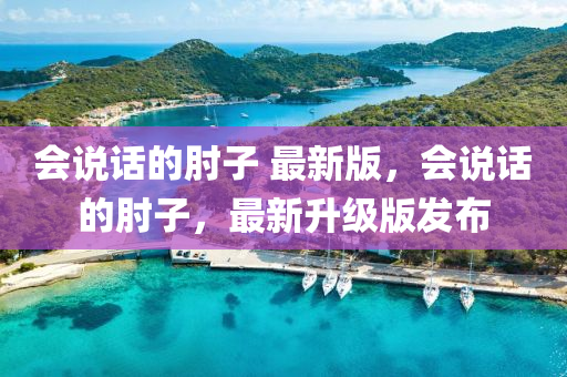 會(huì)說(shuō)話的肘子 最新版，會(huì)說(shuō)話的肘子，最新升級(jí)版發(fā)布