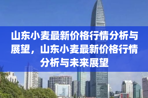 山東小麥最新價格行情分析與展望，山東小麥最新價格行情分析與未來展望
