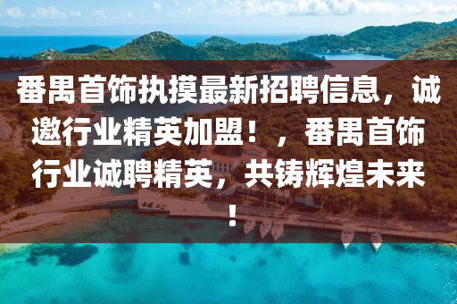 番禺首飾執(zhí)摸最新招聘信息，誠邀行業(yè)精英加盟！，番禺首飾行業(yè)誠聘精英，共鑄輝煌未來！