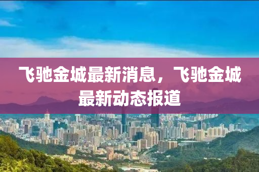 飛馳金城最新消息，飛馳金城最新動(dòng)態(tài)報(bào)道