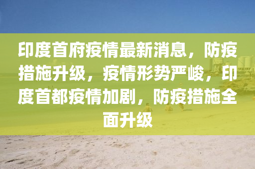 印度首府疫情最新消息，防疫措施升級(jí)，疫情形勢(shì)嚴(yán)峻，印度首都疫情加劇，防疫措施全面升級(jí)