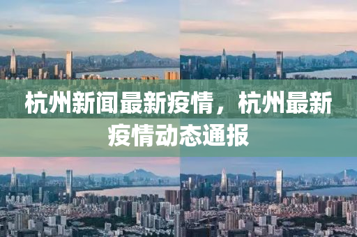 杭州新聞最新疫情，杭州最新疫情動態(tài)通報液壓動力機械,元件制造