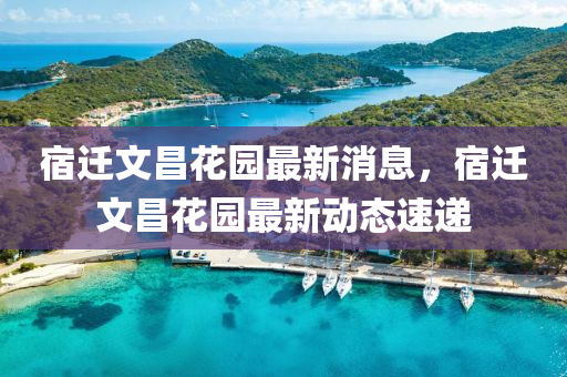 宿遷文昌花園最新消息，宿遷文昌花園最新動(dòng)態(tài)速遞液壓動(dòng)力機(jī)械,元件制造