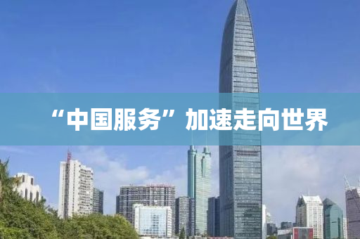 “中國服務(wù)”加速走向世界液壓動力機械,元件制造
