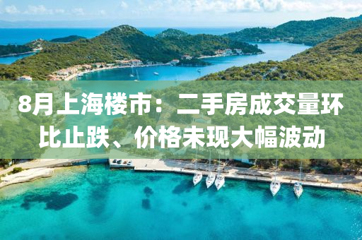 8月上海樓市：二手房成交量環(huán)比止跌、價格未現(xiàn)大幅波動液壓動力機械,元件制造