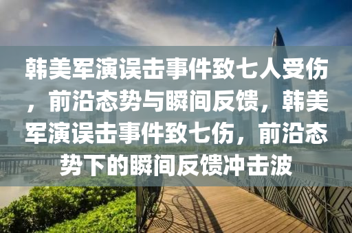 韓美軍演誤擊事件致七人受傷，前沿態(tài)勢(shì)與瞬間反饋，韓美軍演誤擊事件致七傷，前沿態(tài)勢(shì)下的瞬間反饋沖擊波液壓動(dòng)力機(jī)械,元件制造