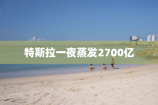 特斯拉一夜蒸發(fā)2700億液壓動力機械,元件制造