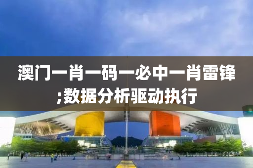 澳門一肖一碼一必中一肖雷鋒;數(shù)據分析驅動執(zhí)行液壓動力機械,元件制造