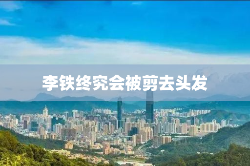 李鐵終液壓動(dòng)力機(jī)械,元件制造究會(huì)被剪去頭發(fā)